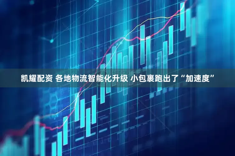 凯耀配资 各地物流智能化升级 小包裹跑出了“加速度”